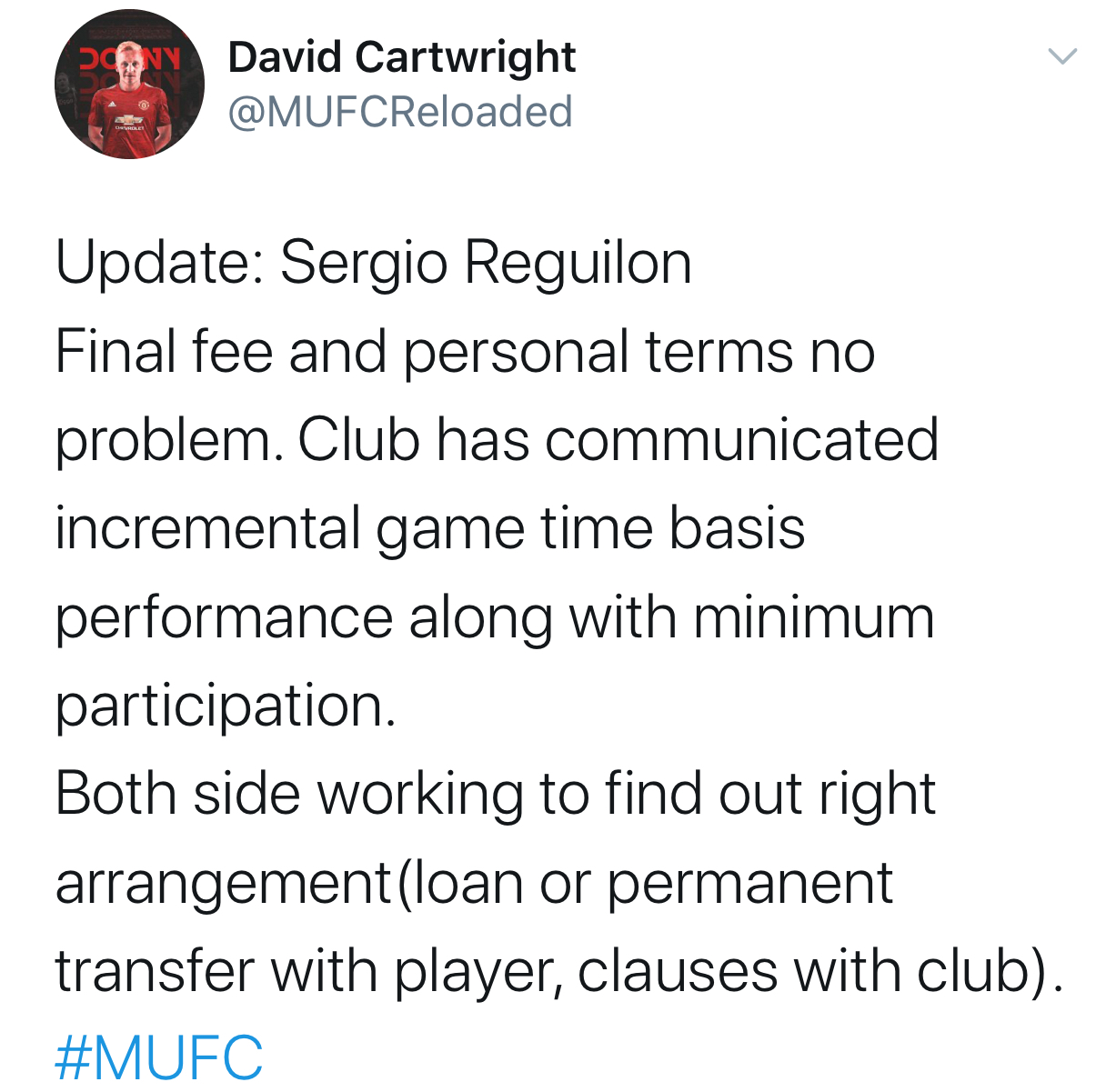 曼联|重大进展！曼联第2签已清晰，个人条款没问题，只差与皇马谈妥细节