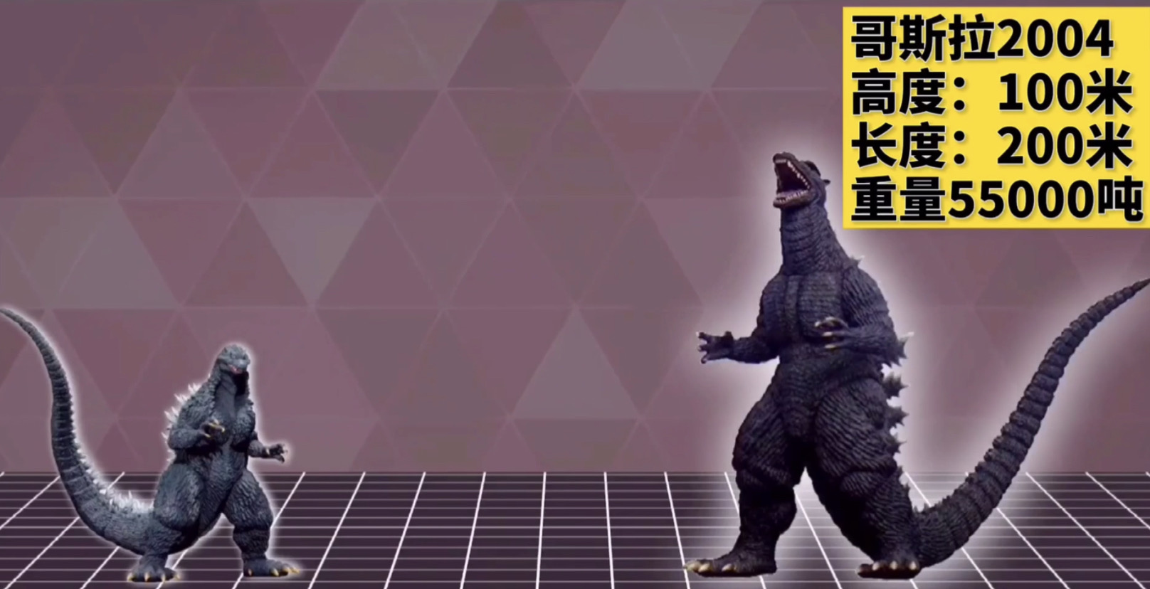 电影|行星怪兽300米，盘点历代哥斯拉尺寸，从诞生到2021哥斯拉大战金刚