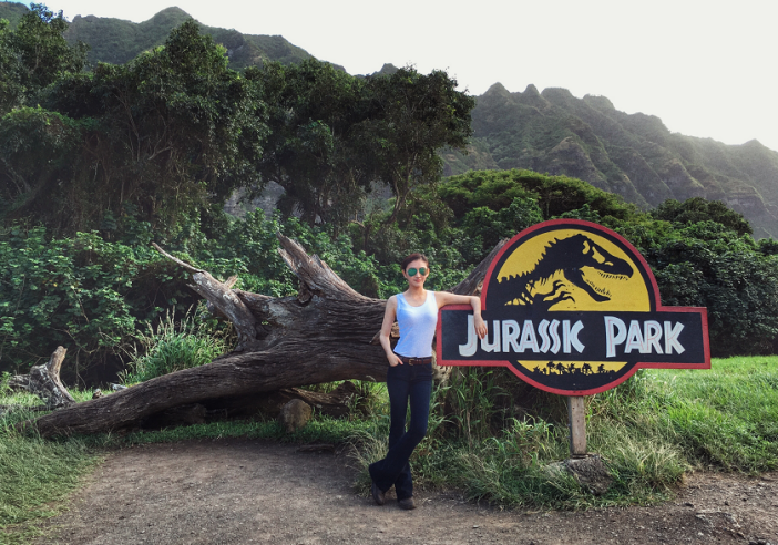 景甜@景甜的腰被上帝吻过？当她穿上“懒汉背心”，这腰女生看了自闭