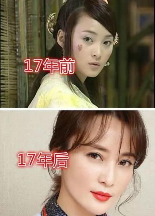 #风云雄霸天下#《风云雄霸天下》主角：17年前VS17年后，网友：孔慈变化最大