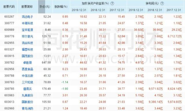 [净资产收益率]未来的“贵州茅台”在这里（收藏）