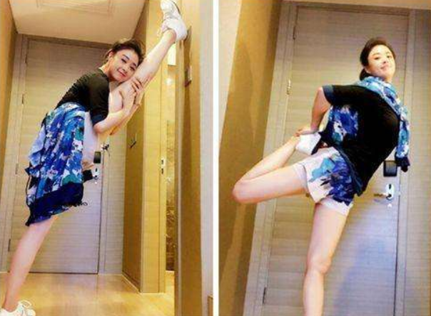 蒋欣|路人镜头下的蒋欣真挺显胖的，肩宽腿粗，有种“大妈视感”