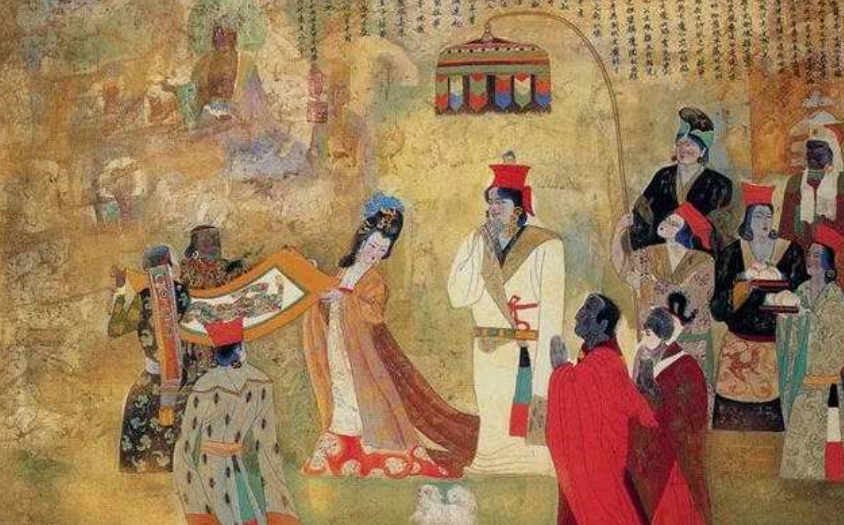 老照片@嫁给松赞干布的文成公主,课本未言明的结局,真相原来如此