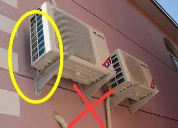 |一旦发现工人这样装修空调外机，立马叫停换人，一分钱都不要给！