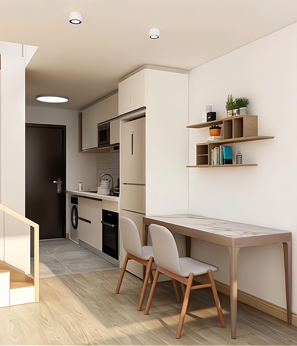 |32㎡小户型公寓怎么装修？简约现代风设计，让你眼前一亮