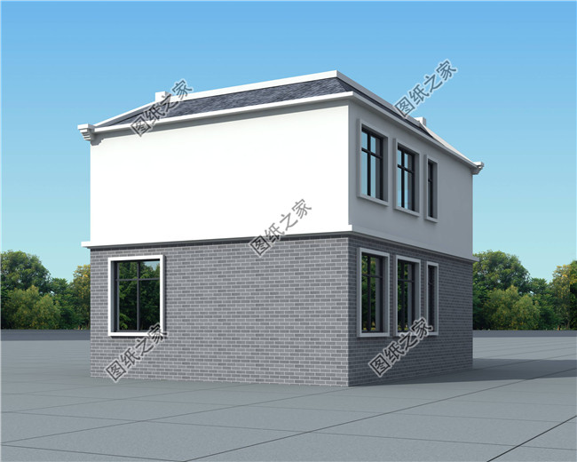 |中式仿古自建房设计图，与传统元素相结合，适合现代生活习惯