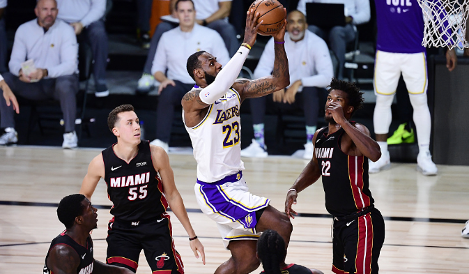 巴特勒|总分1-2！热火115-104湖人，巴特勒40+11+13，詹眉合砍40分