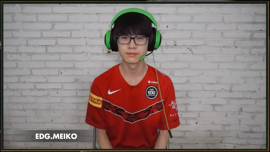 「edg战队」RNG不敌EDG,八强出局,赛后采访Meiko:都是教练BP做得好