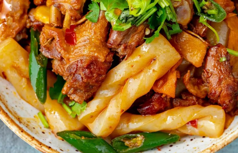 魔芋|魔芋烧鸭这么做太好吃了，一道菜能下三碗饭，原材料真的好简单~