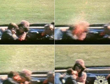 #约翰·肯尼迪#1963年肯尼迪遇刺的现场:街道上直接被一枪爆头,图6的妻子慌忙去捡头盖骨