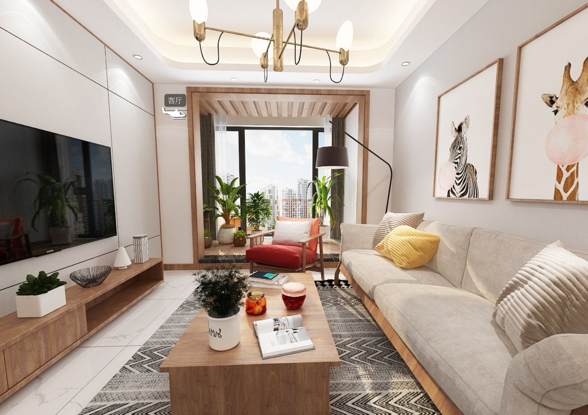 |三室两厅考虑极简原木轻奢的你肯定不会后悔