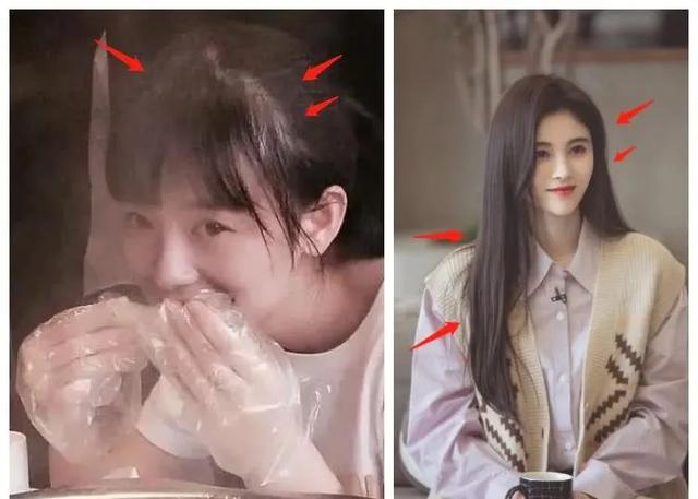 鞠婧祎|鞠婧祎除了性别，到底还有什么是真的，十层假发片是不是有点太“夸张”！