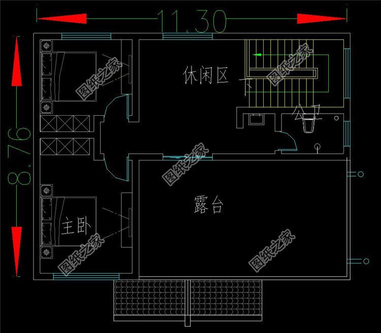 |中式仿古自建房设计图，与传统元素相结合，适合现代生活习惯