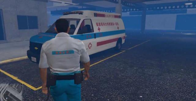 警察@《GTA5》当每个人都有自己的职业？堪比现实，模拟人生？