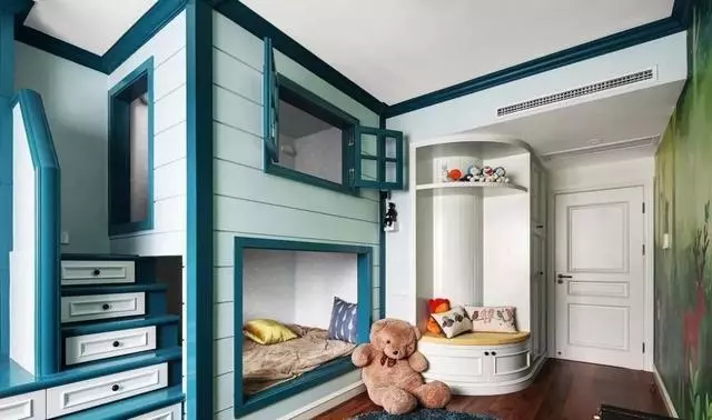 「」晒晒朋友的140平美式新房，最喜欢的是阳台和儿童房设计，超酷！