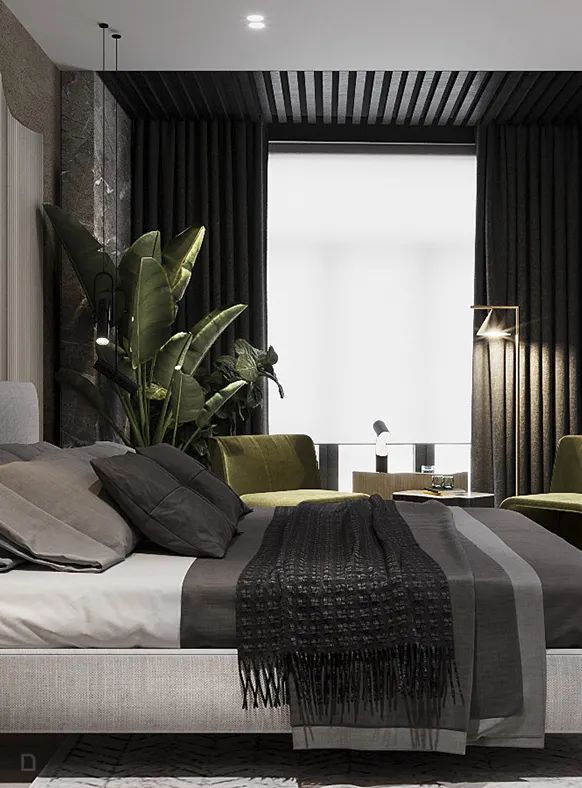 |高级灰+轻奢，120㎡现代私宅