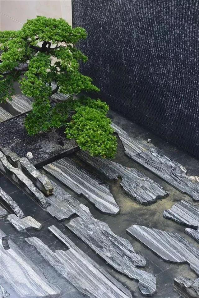 『北欧风』庭院设计鉴赏：山水相映，绿石相配，小小庭院，宁静致远