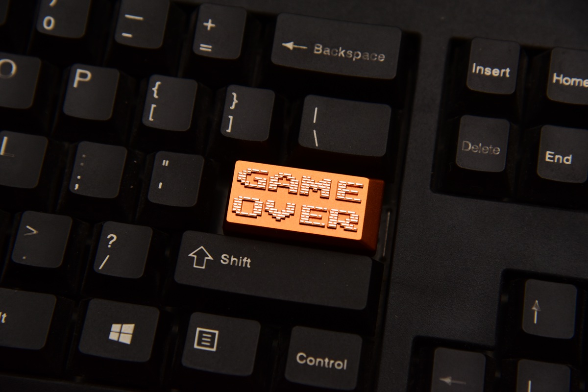 键盘|“WSAD”脏了怎么办？—金属键帽走起来