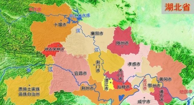 哈林酱ha 湖北4个奇葩地区，由市区降为县！