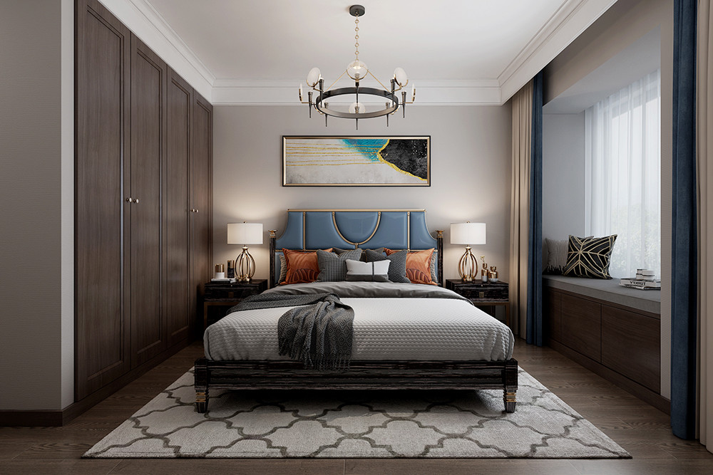 万景荔知湾142㎡美式轻奢