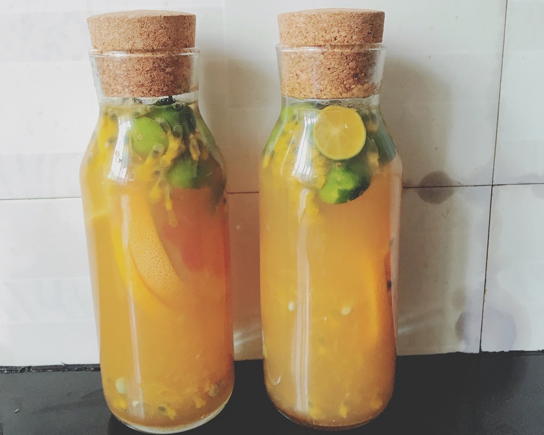 水果茶|夏日水果茶，在家就可以做，成为家里面的颜值担当口味担当