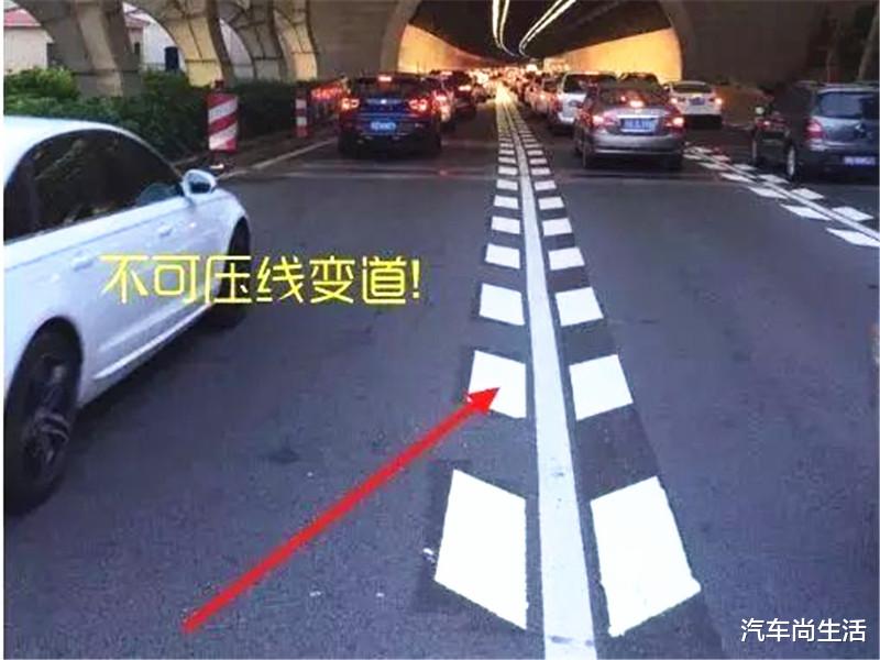 驾照@“鱼骨”标线到底应该怎么走？交警：这都不明白，12分扣光都不冤枉！
