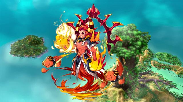 「洛克王国」洛克王国:火花再次超进化,帅气外形很威武,谁敢说配不上水蓝蓝?