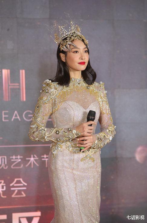 宋茜|越繁杂越难看，宋茜金鹰女神造型效果不佳，发光效果“杳无踪迹”