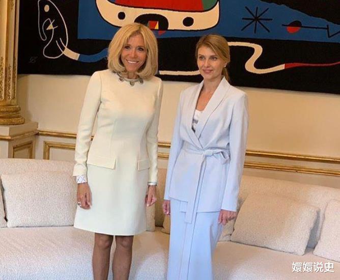 乌克兰|乌克兰最美第一夫人!41岁五官像真人芭比,布丽吉特都黯然失色