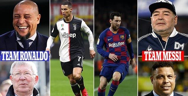 【梅西】梅西10: 5完胜C罗！15大足坛传奇眼中梅罗谁更强？