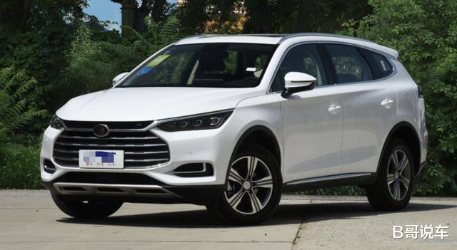 比亚迪:被称\10万级最强颜值\,长达4米9+四驱+6座!关键丐版都是2.0T!