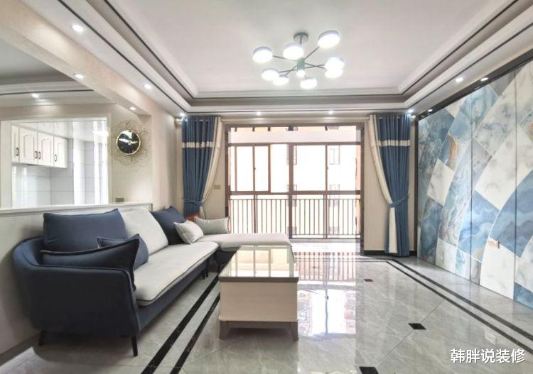 ：老婆坚持在客餐厅中间砌半面墙，还以为脑子进水，完工后太实用了