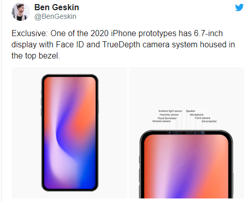 『iphone12』最新泄密消息？四款iPhone12都配5G，指纹识别，四个摄像头