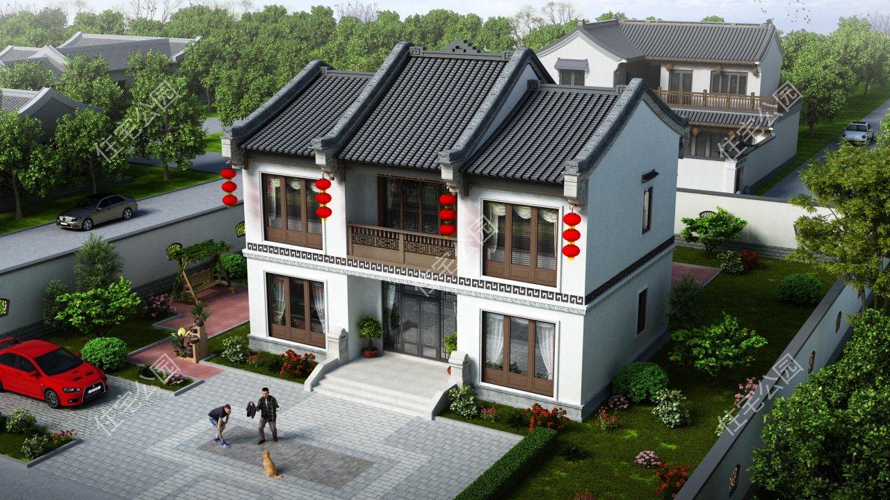 |建一栋进深九米宽十三米的二层自建房，如何设计？