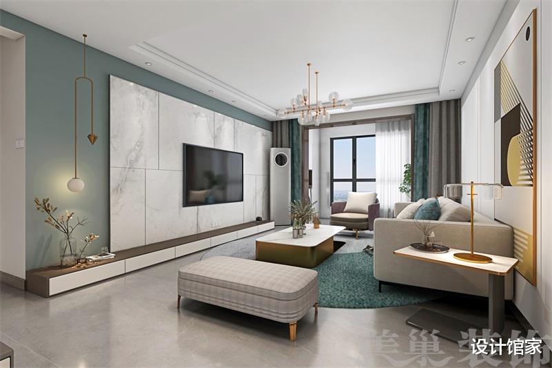 |一家三口的120平现代简约风,简约精致,有颜有品位的设计