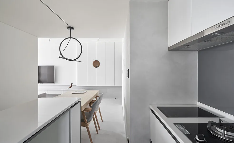 『』56㎡ 打造四居室，1㎡ 都不浪费！