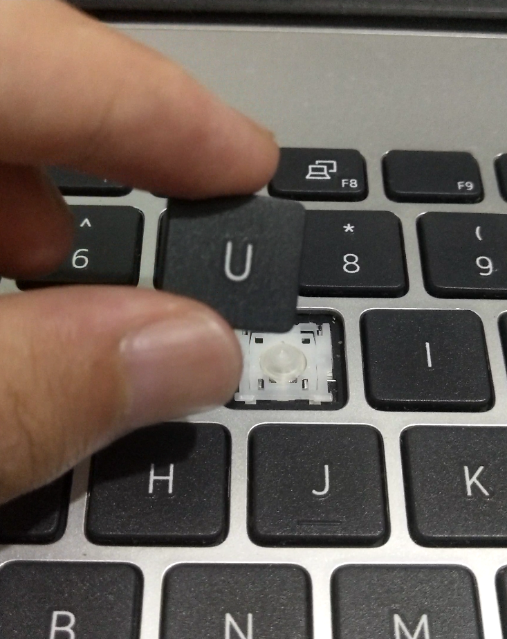 windows10|剪刀式笔记本按键拆卸、安装教程