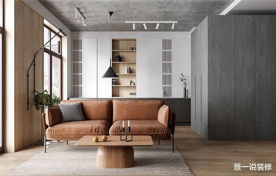 |扔掉你家3+2的大沙发，为客厅腾出一点空，面积变大了，好看满分