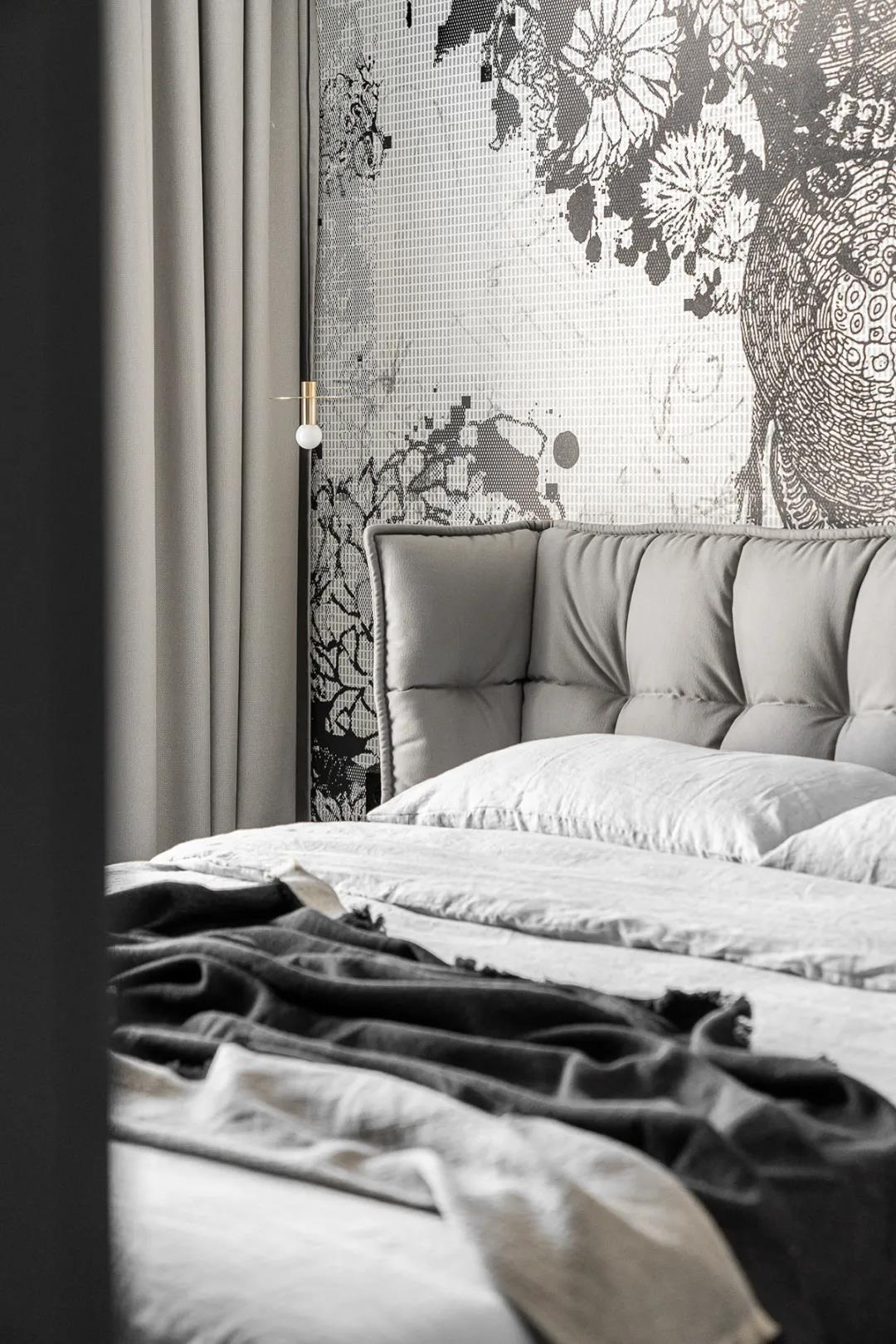 []用高级灰+原木风装修115平的家，有腔调！