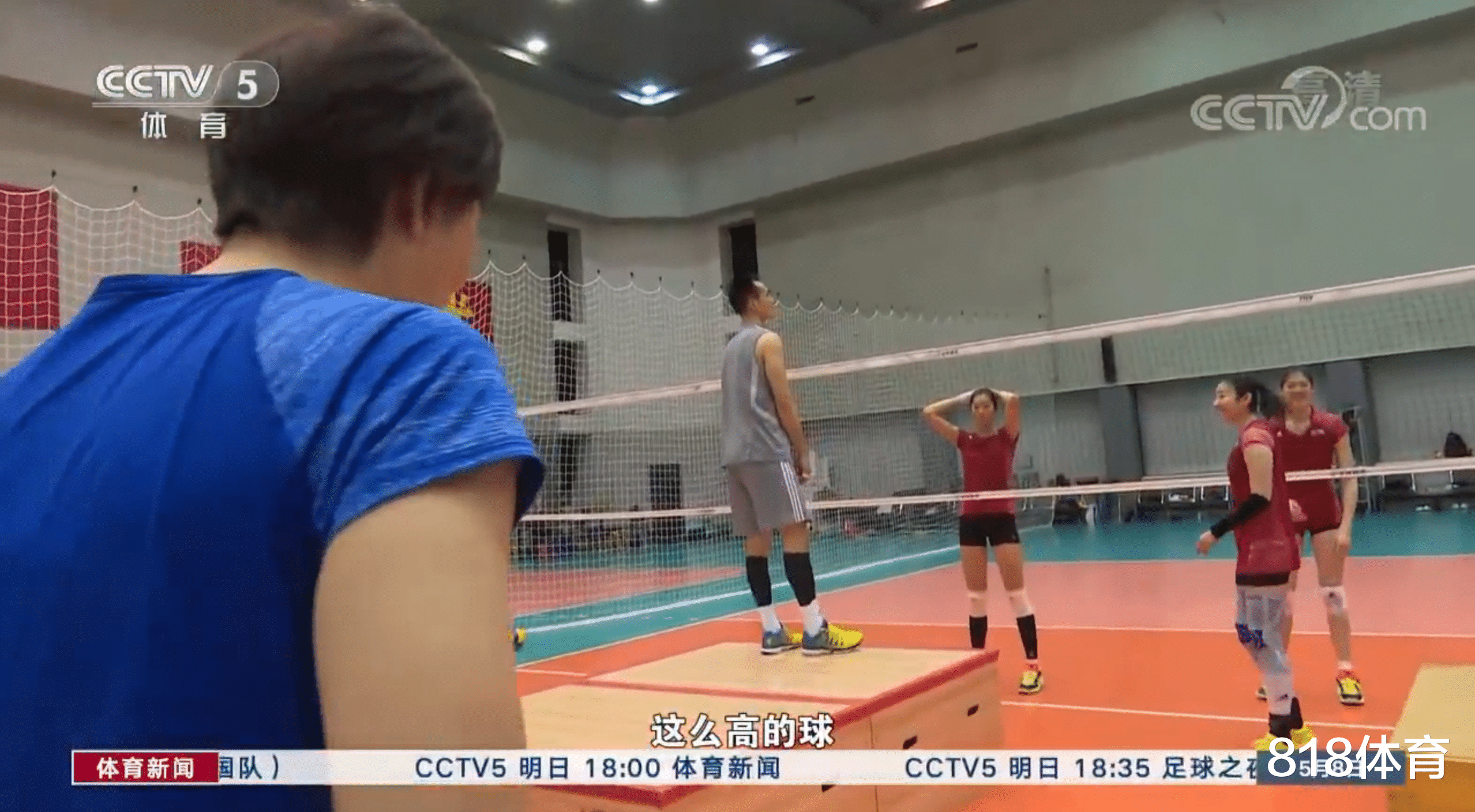 『郎平』60岁郎平戴护腰督战女排!委婉批评李盈莹,和张常宁开玩笑调节气氛