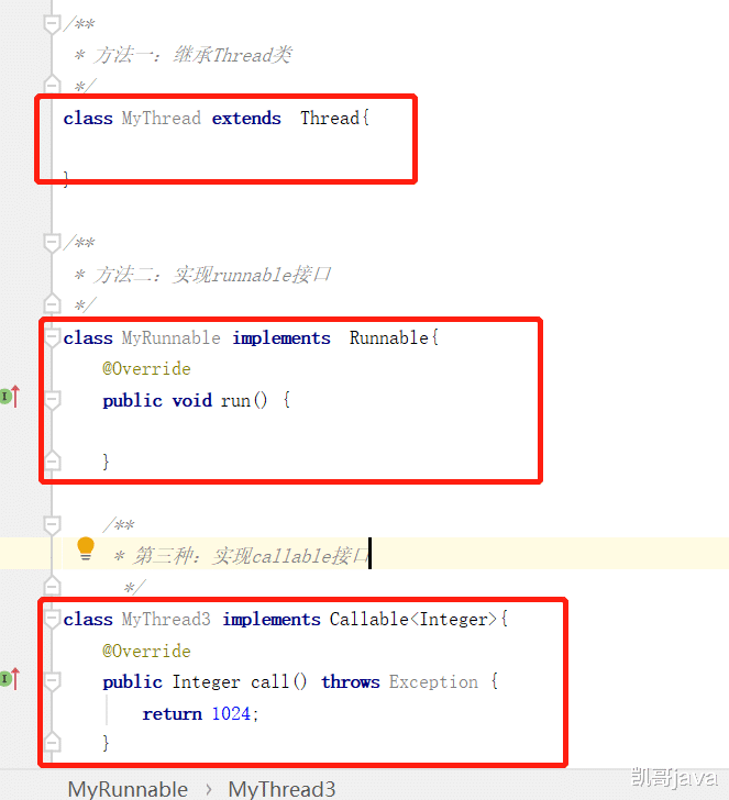 Java▲Java多线程带返回值的Callable接口