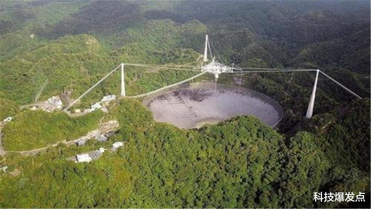 射电望远镜|美国“天眼”走向落寞，曾是世界第一，如今裂30米口子面临拆除！