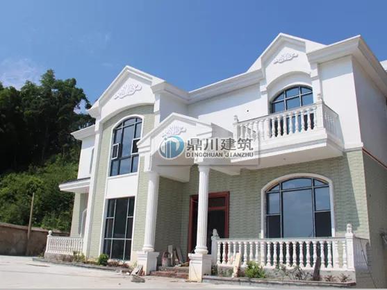 「」占地156平，二层带车库别墅，建成案例超亮眼，邻居都来问图纸