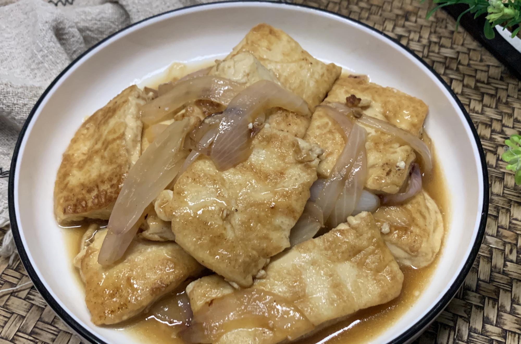 豆腐■媳妇的瘦身晚餐，焖一焖几分钟就好，连吃一周，体重嗖嗖往下降