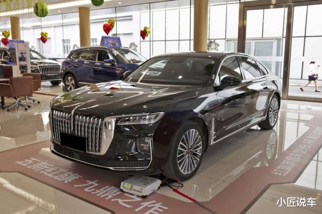 「红旗」这才是成功人士的座驾！这车比奥迪A6L漂亮，三十万开出一百万的气场！