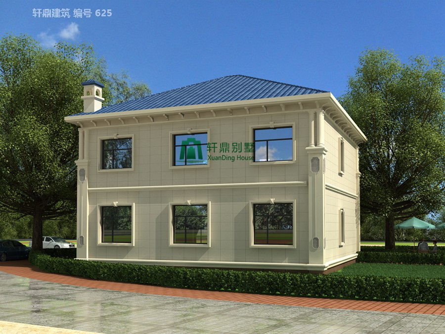 ：高品质的一款欧式自建别墅设计图，配置齐全，成功人士的象征！