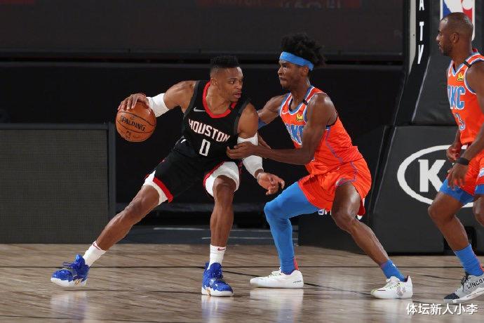 火箭队|17分钟轰19分,火箭克星大爆发,威少被压制,哈登20分救主