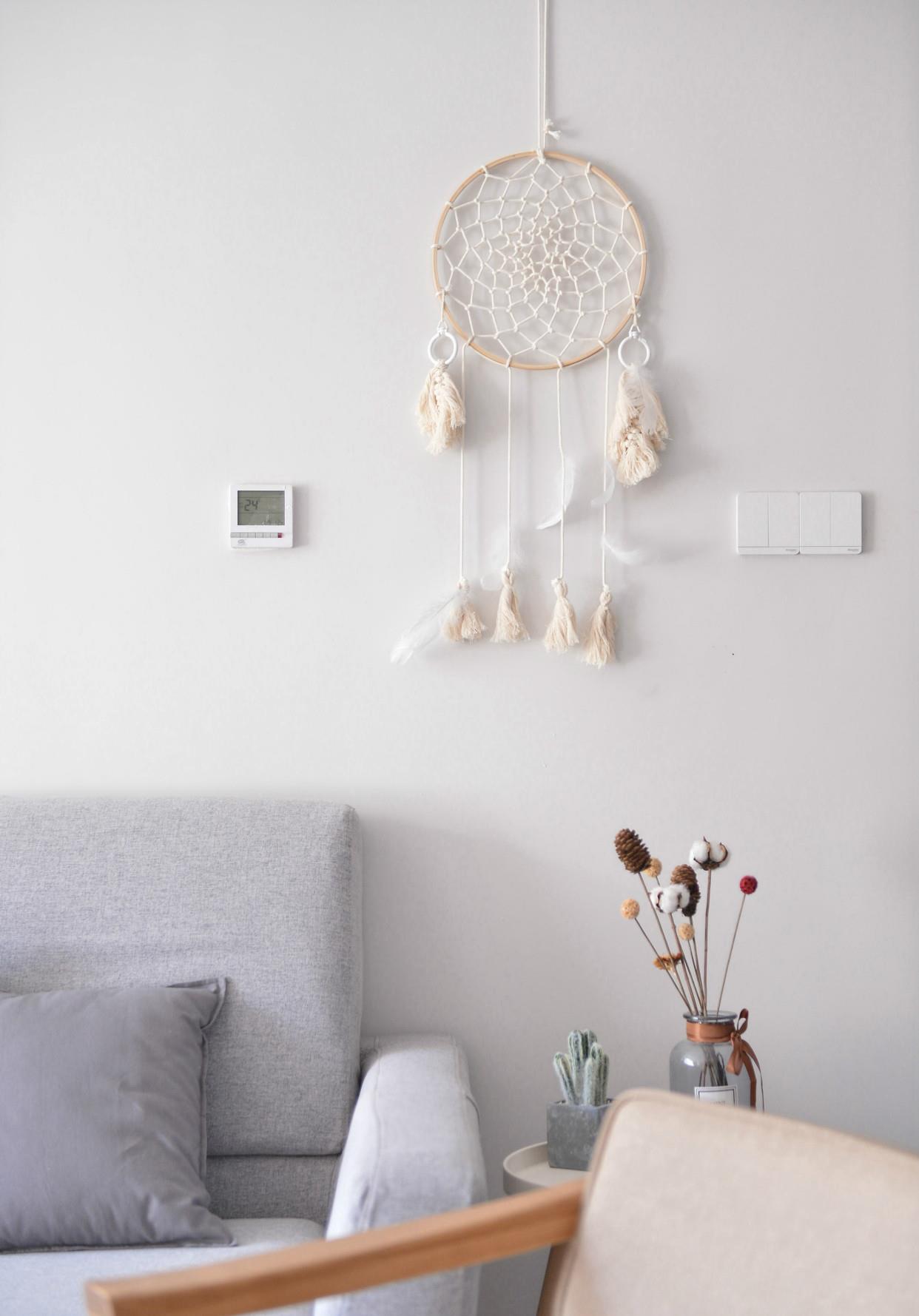 「」128㎡，入门被玄关迷住，阳台做个小抬高，完工更漂亮实用，有品位