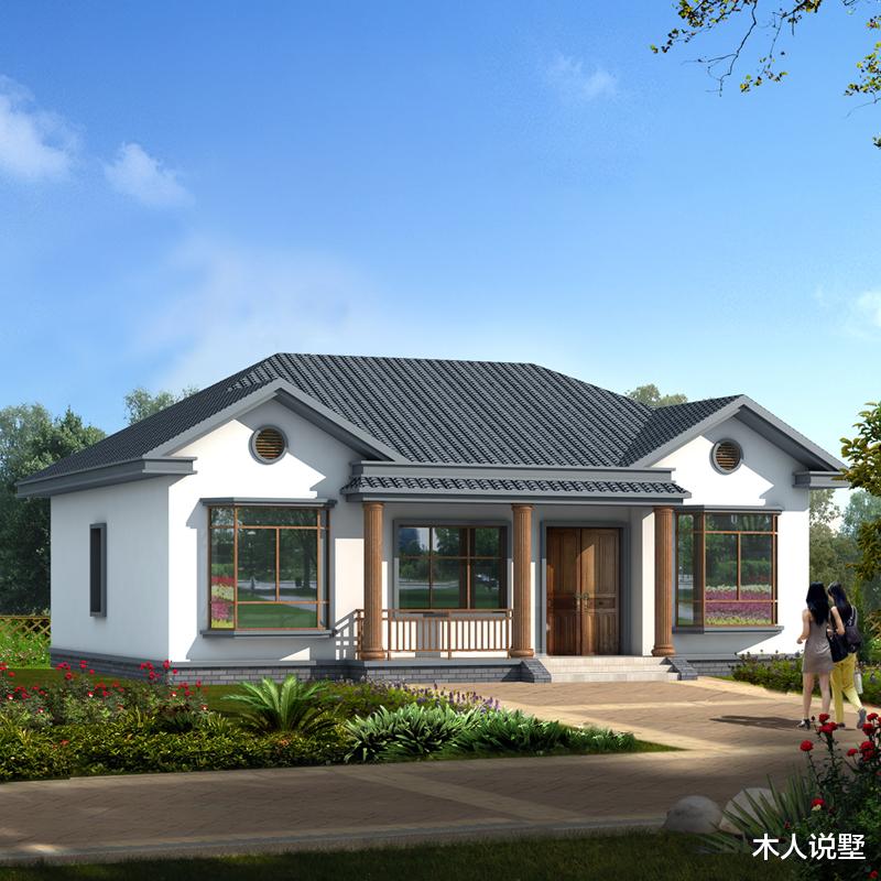 @网友喊话：一层中式别墅怎么设计？造价十来万那种