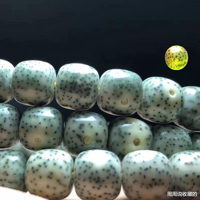 |石玉料星月菩提，颜值高，能透光，到底有没有盘玩的价值？